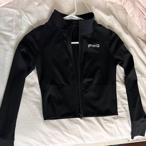 Power gym store black gym jacket